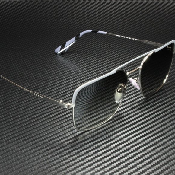 Prada Men's Silver and Grey Sunglasses! - Picture 3 of 4